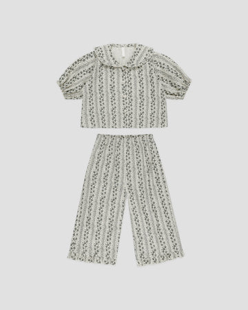 Rylee & Cru - Ruffle Pajamas - Vines