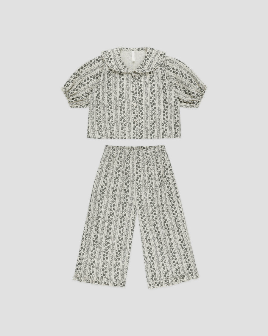 Rylee & Cru - Ruffle Pajamas - Vines