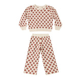 Rylee & Cru - Jacquard Knit Set Poinsettia