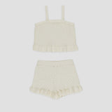 Rylee & Cru - Crochet Tank Set - Ivory