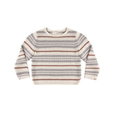 Rylee & Cru - Jacques Sweater Dusty Blue Stripe