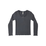 Rylee & Cru - Ribbed Long Sleeve Midnight