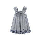 Rylee & Cru - Lennon Dress Marine Gingham