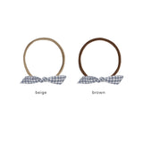 Rylee & Cru - Little Knot Headband Marine Gingham