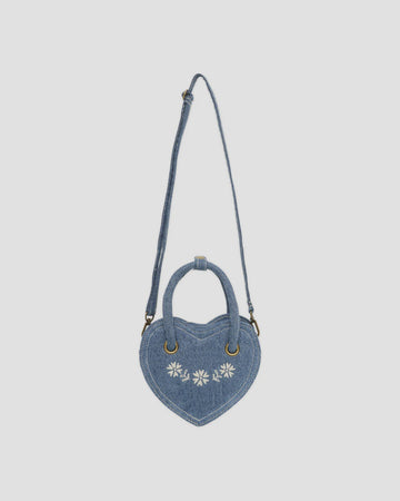 Rylee & Cru - Heart Purse - Indigo