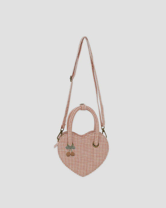 Rylee & Cru - Heart Purse - Poppy Gingham