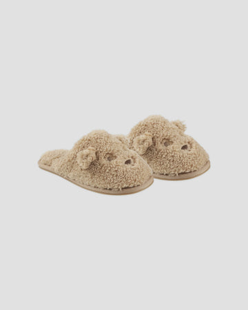 Rylee & Cru - Bear Slippers - Gold