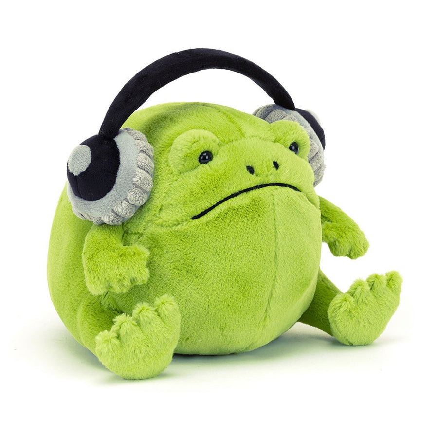 Jellycat - Ricky Rain Frog - Headphones