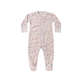 Quincy Mae - Zip Long Sleeve Sleeper Footie - Garden