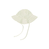 Quincy Mae - Sun Hat - Mint Stripe