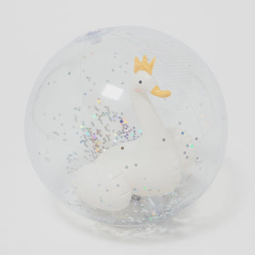SunnyLife - 3D Inflatable Beach Ball Princess Swan