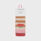 Rockahula - Stripy Cherry 2-Pack Socks 4-5 yrs