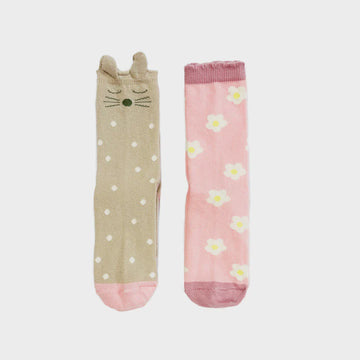 Rockahula - Flora Bunny Socks - 2 Pack