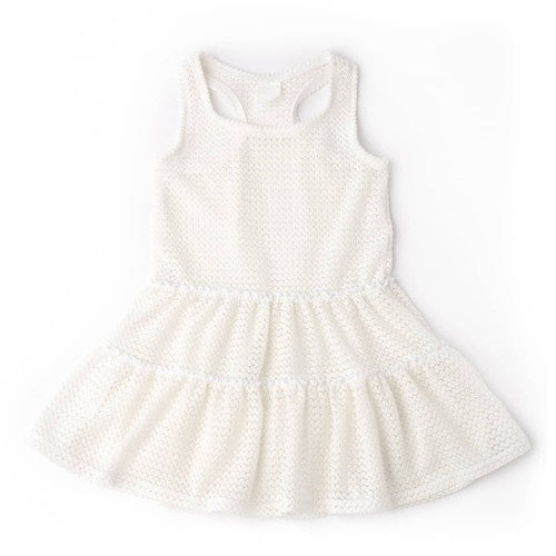 Shade Critters - Crochet Tank Dress - White