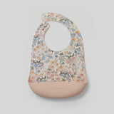 Lou Lou Lollipop - Silicone Bib - Printed English Garden
