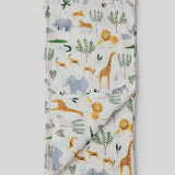 Lou Lou Lollipop - Muslin Swaddle - Safari Jungle