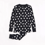Petit Lem - Ghosts Glow in the Dark Women's PJ Set - Black