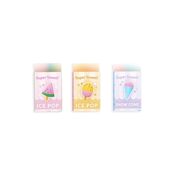 Ooly - Sugar Joy Ice Cream Treat - Mini Erasers