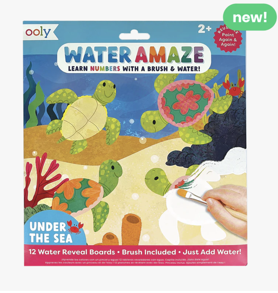 Ooly - Water Amaze Water Reveal Boards - Under the Sea