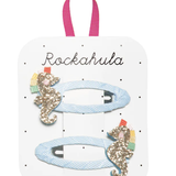 Rockahula - Glitter Rainbow Seahorse Clips