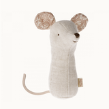 Maileg - Lullaby Friends - Mouse Rattle - Nature