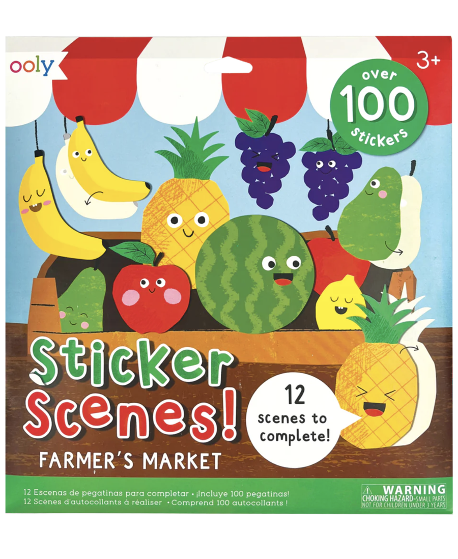 Ooly - Sticker Scenes! Farmers Market