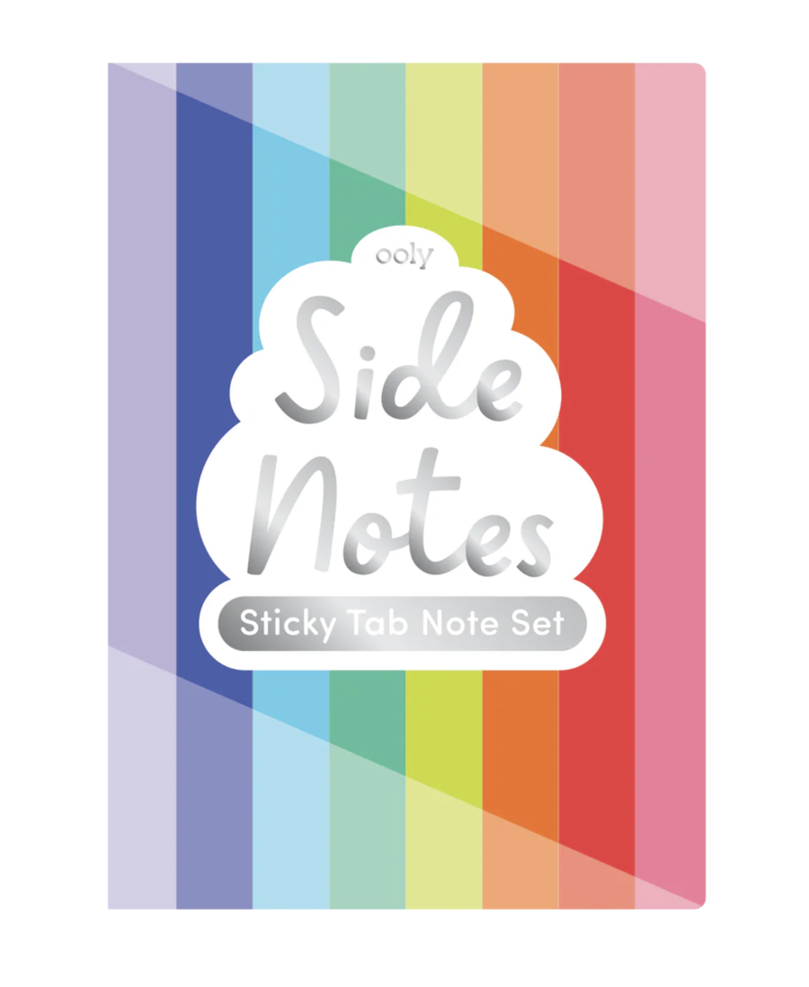 Ooly - Side Notes Sticky Tab Note Pad - Colour Write