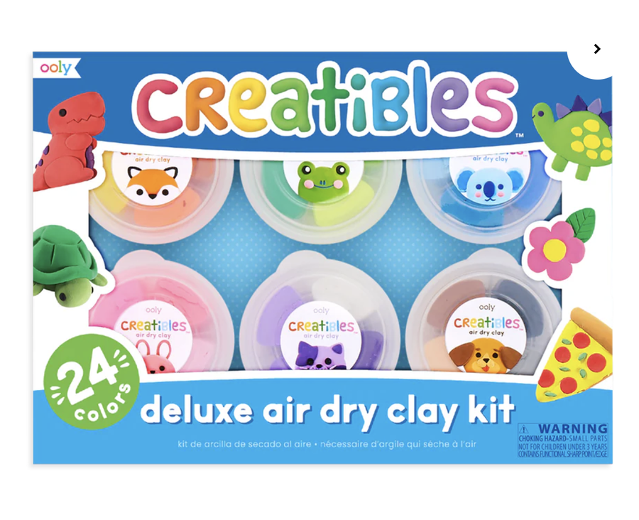 Ooly - Creatibles Delux DIY Air-Dry Clay Kit