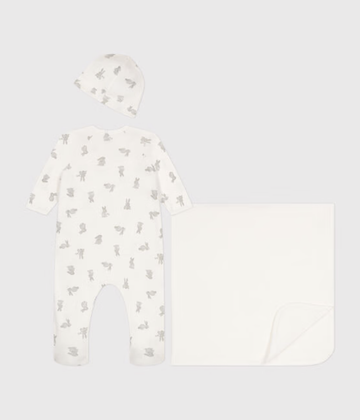 Petit Bateau - 3 Piece Set - Bunny Print