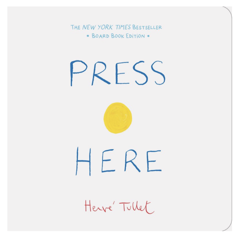 Press Here by Herve Tullet - Board Book