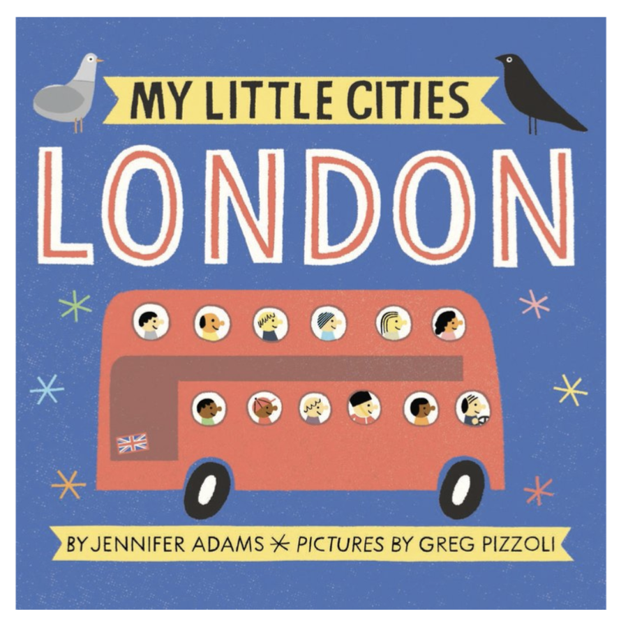 My Little Cities: London by Jennifer Adams - Board Book