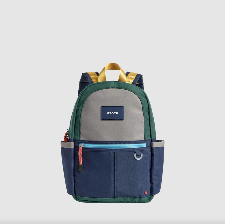 State Bags - Kane Kids Mini Travel - Green/Navy