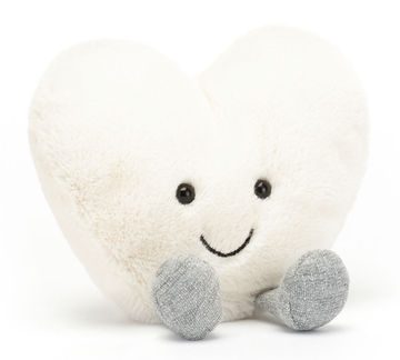 Jellycat - Amuseables Cream Heart - Small