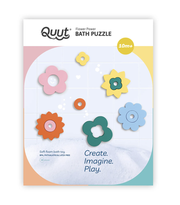 Quut - Bath Puzzle - Flower Power