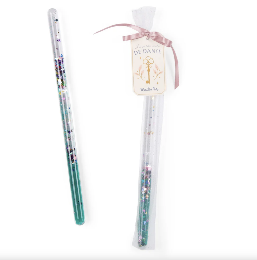 Moulin Roty - Petite Ecole de Danse Magic Wand - Turquoise