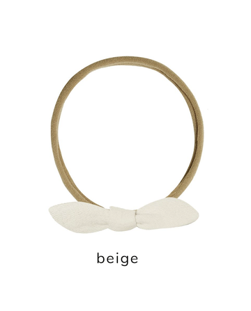 Quincy Mae -  Little Knot Headband - Ivory