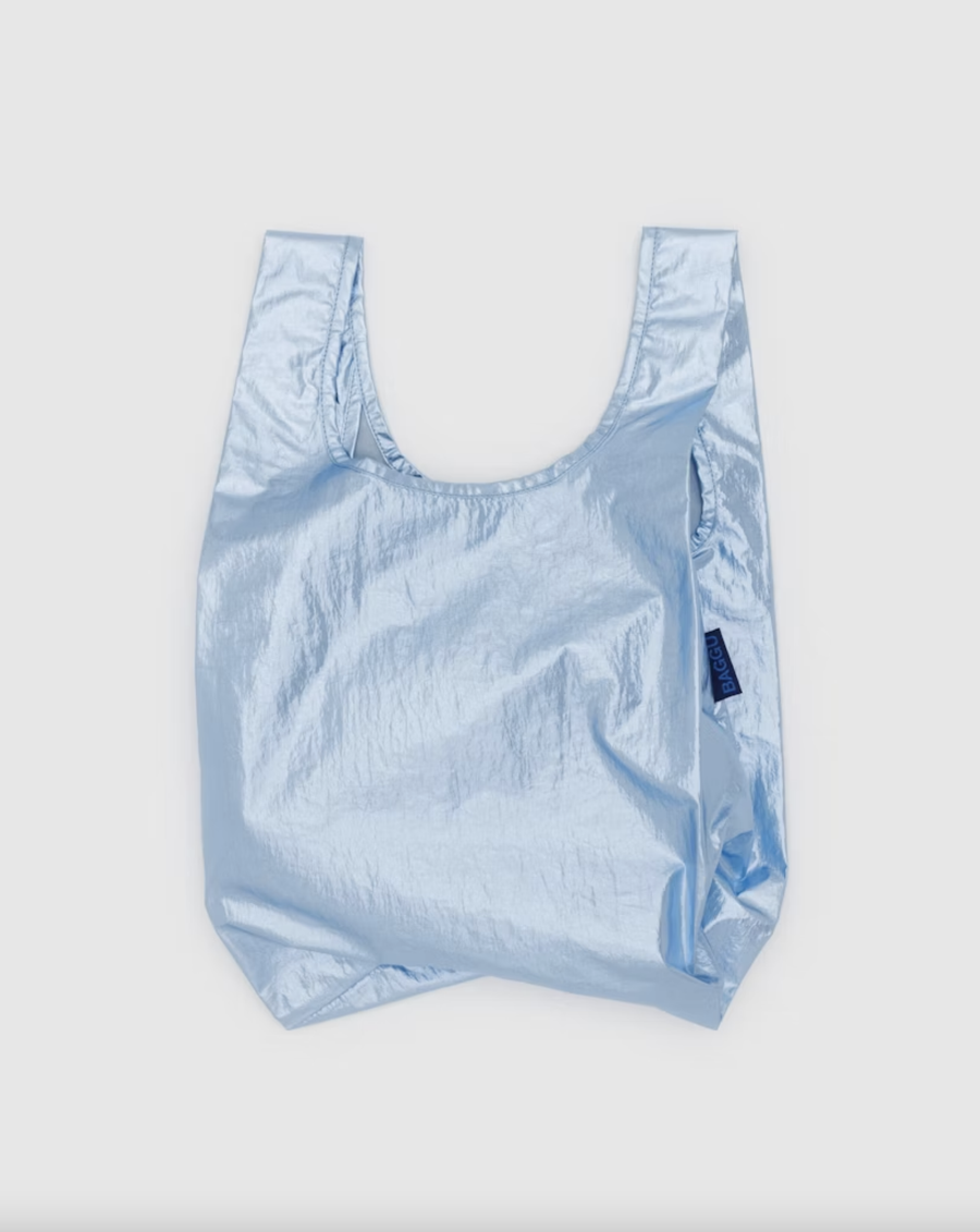 Baggu - Baby Baggu - Metallic Light Blue