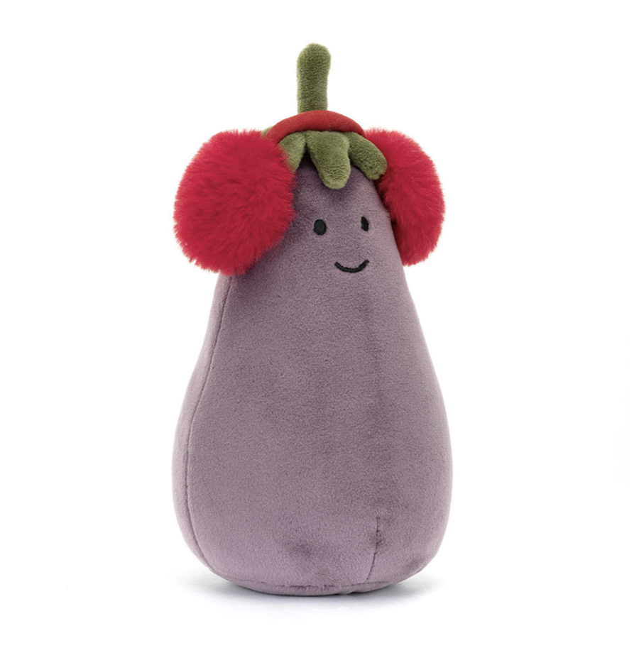 Jellycat - Toastie Vivacious Red Eggplant