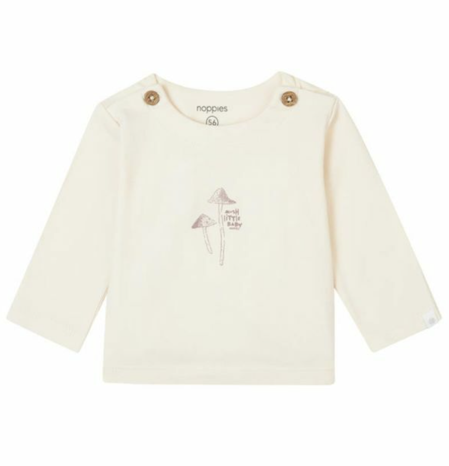 Noppies - Grambois Long Sleeve Tee - Buttercream