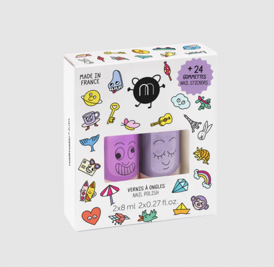 Nailmatic - 2 Nail Polish Set - Wow