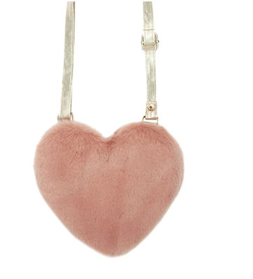 Rockahula - Fluffy Heart Bag