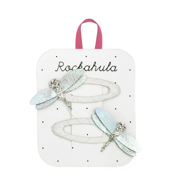 Rockahula - Shimmer Dragonfly Clips