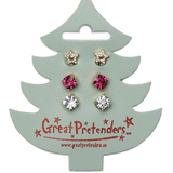 Great Pretenders - Holiday Tree Clip On Earrings