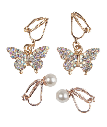 Great Pretenders - Boutique Butterfly Clip Earrings