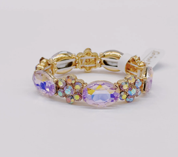 Great Pretenders - Rising Star Chunky Gem Bracelet - Floral