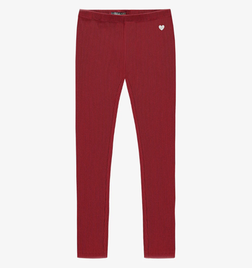 Souris Mini - Rib Legging - Red