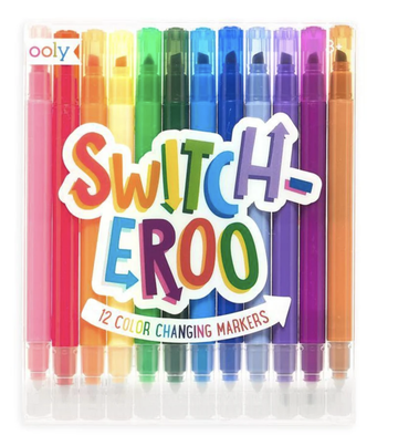 Ooly - switcheroo color changing markers set of 12