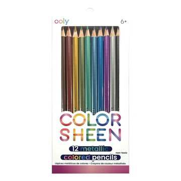 Ooly - Color Sheen Metallic Colored Pencils - Set of 12