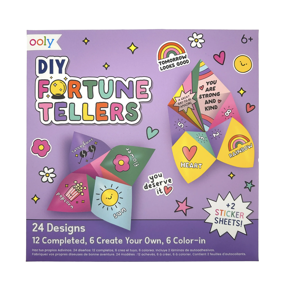 Ooly - DIY Fortune Tellers - Set of 24 Designs