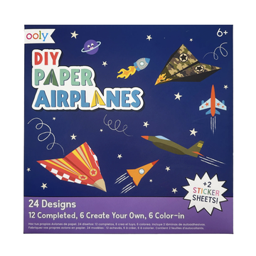 Ooly - DIY Paper Airplanes - Set of 24 Designs